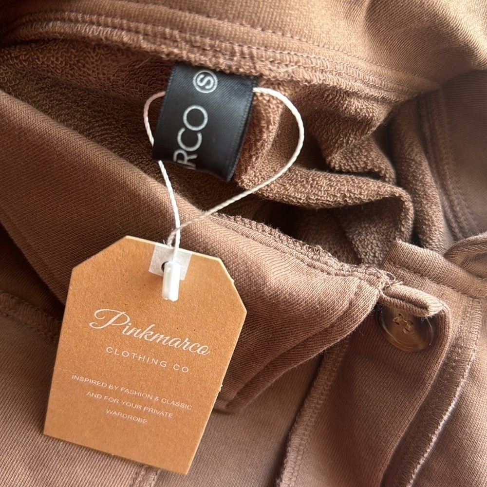 PinkMarco Button Up Jacket With Front Pockets | SIZE S - Picture 7 of 7